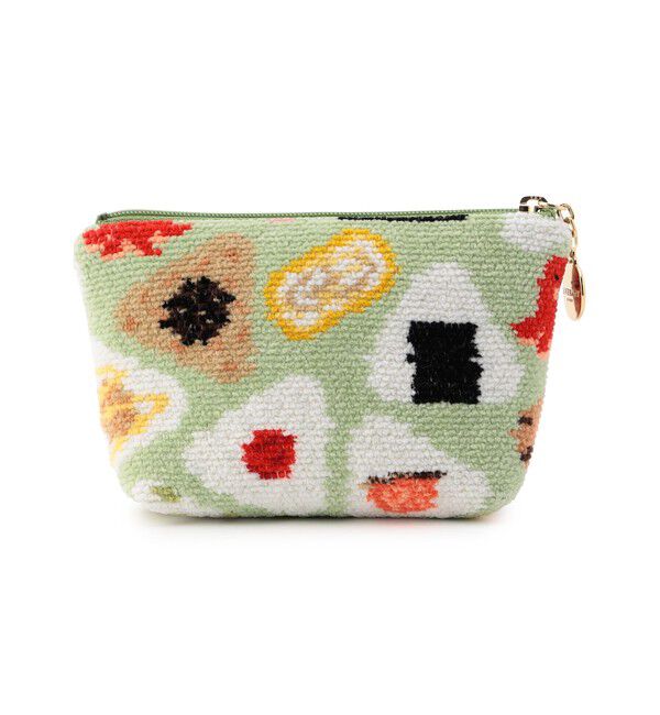 LOVERARY BY FEILER「オムスビコロリン　ポーチ　L/OMK-233114」|ポーチ|