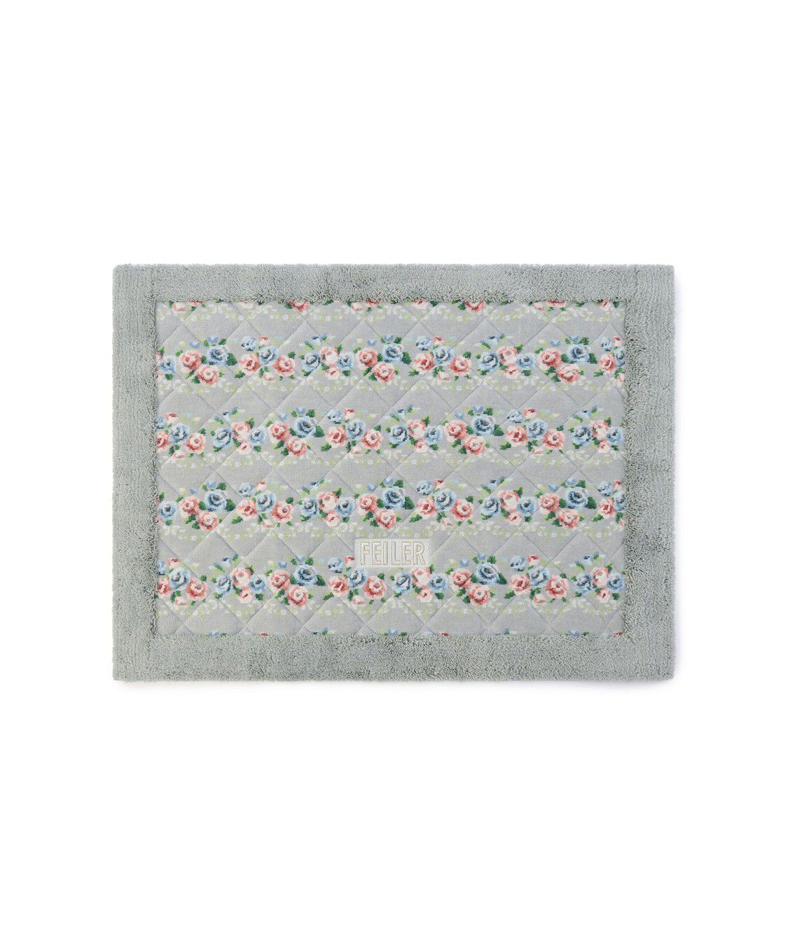 FEILER「ノスタルジックノート　バスマット　NLN-260255」|トイレタリー・ランドリーグッズ|シルバーグレー