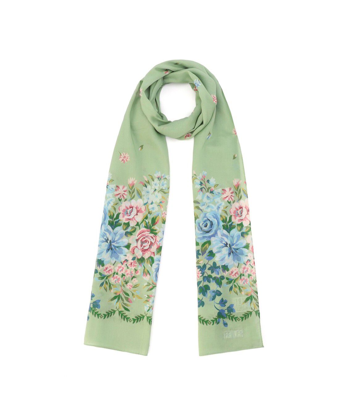 FEILER「ノスタルジックノート　ストール　NLN-260260」|ストール|ペールグリーン