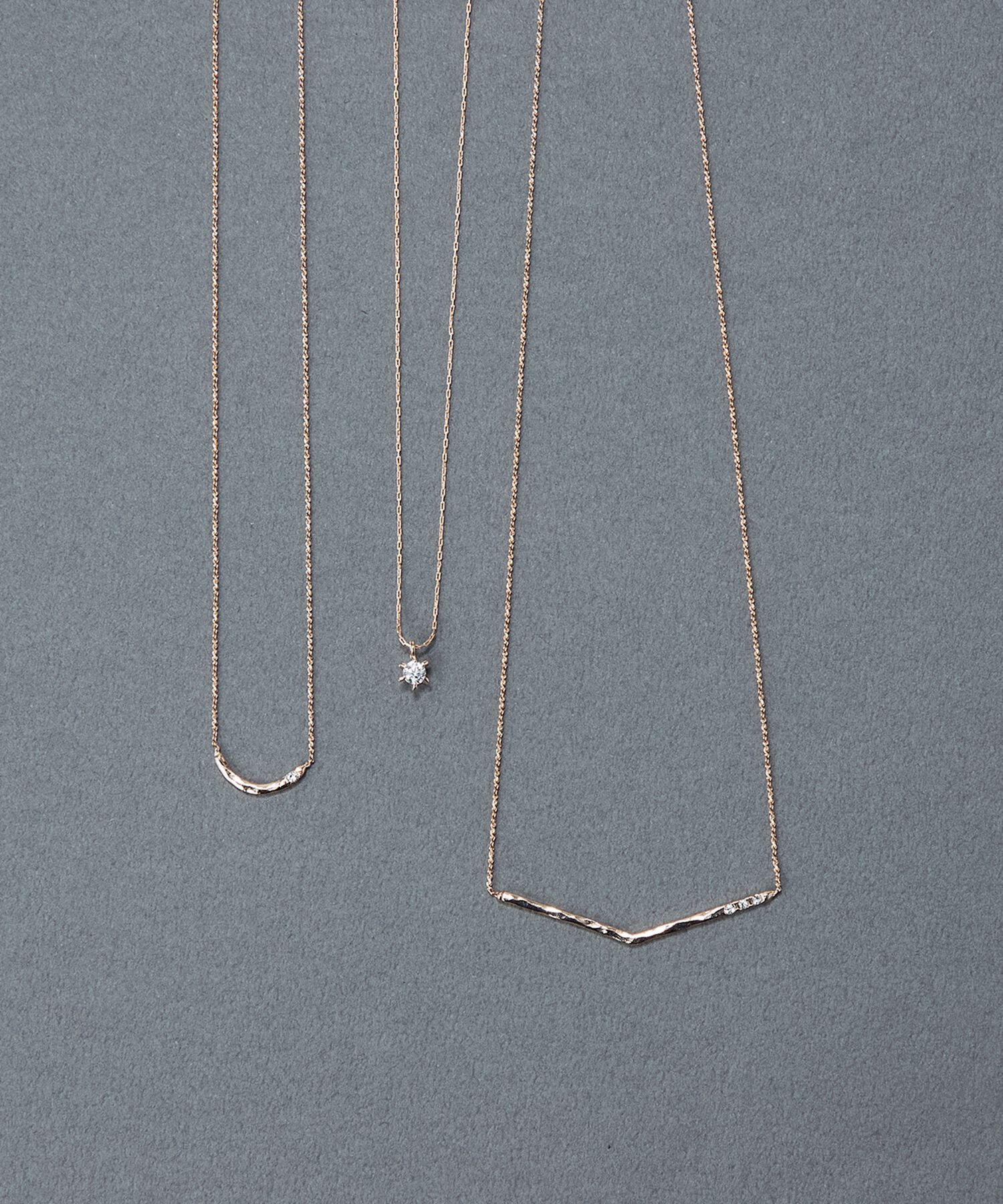 Phoebe「【金属アレルギー対応】スターリービジューネックレス　星」|ネックレス|