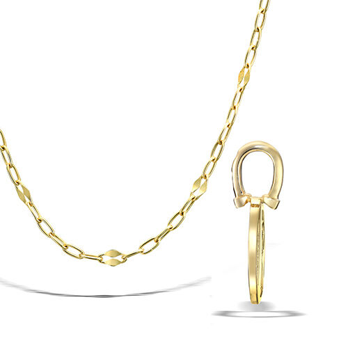 STAR JEWELRY「INITIAL STAR CHARM (H)」|ネックレス|