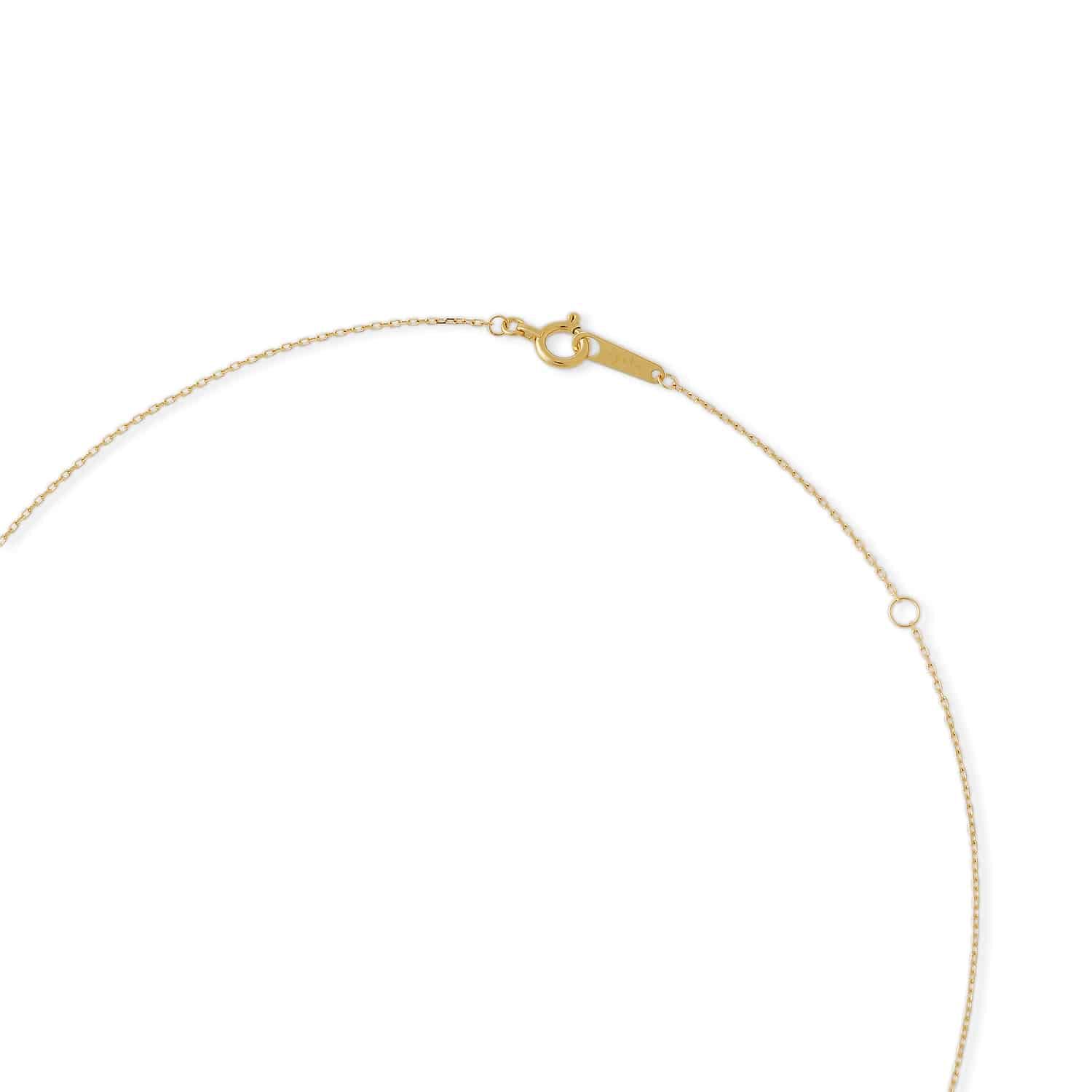 agete「K10ネックレス」|ネックレス|