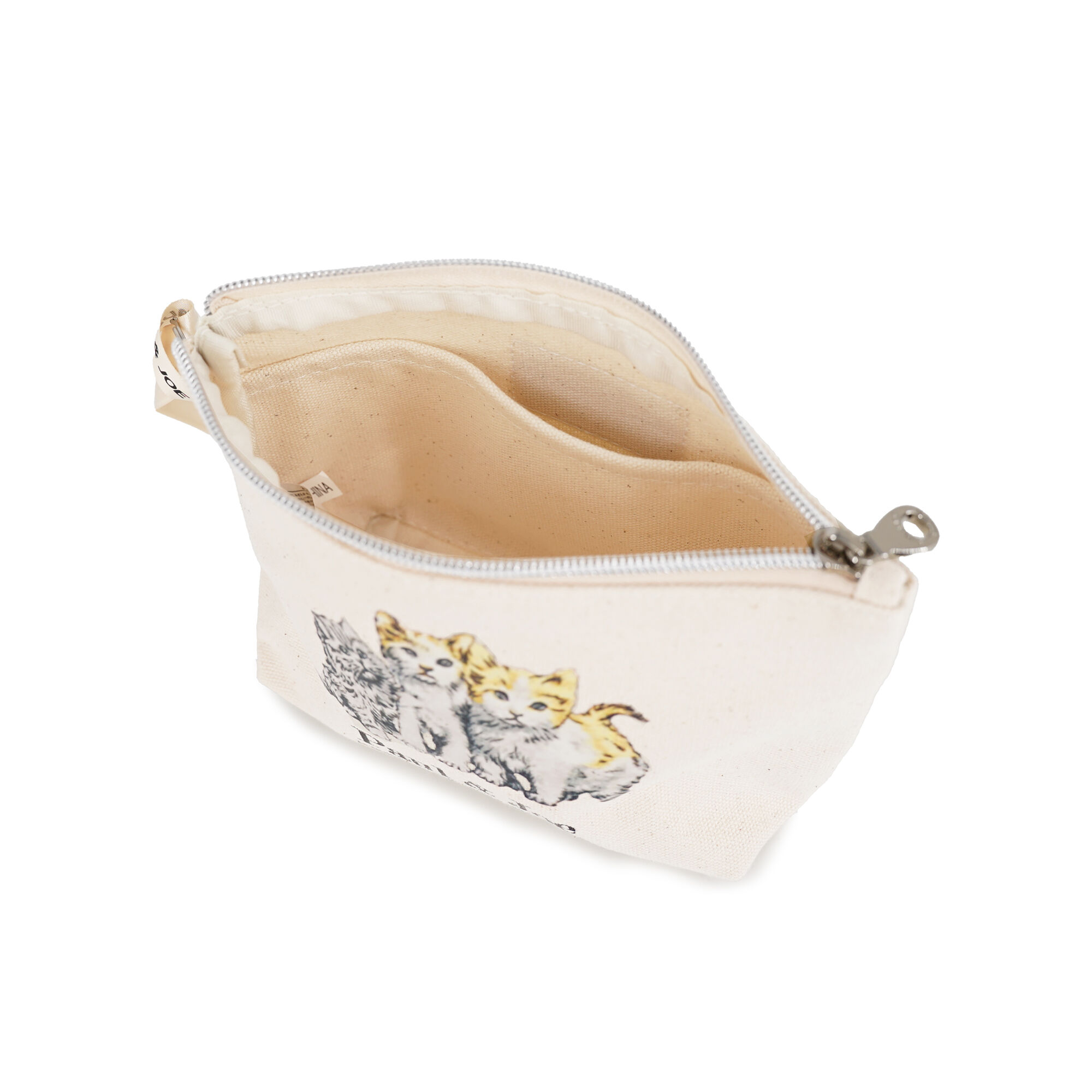 PAUL&JOE「キャンバスポーチ／スリーキャッツ」|ポーチ|