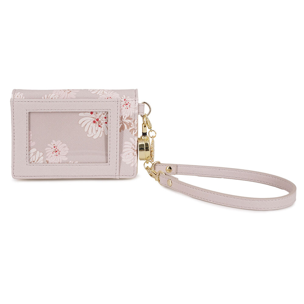 PAUL&JOE「２面パスケース／クリザンテーム　ラメ　／ＰＡＵＬ　＆　ＪＯＥ」|定期入れ|