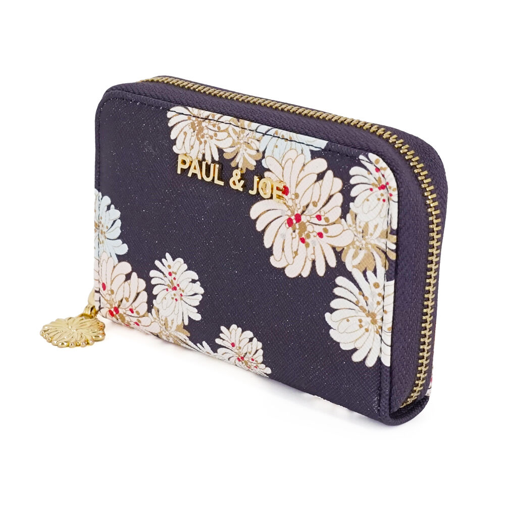 PAUL&JOE「パスコインケース／クリザンテーム　ラメ」|定期入れ|