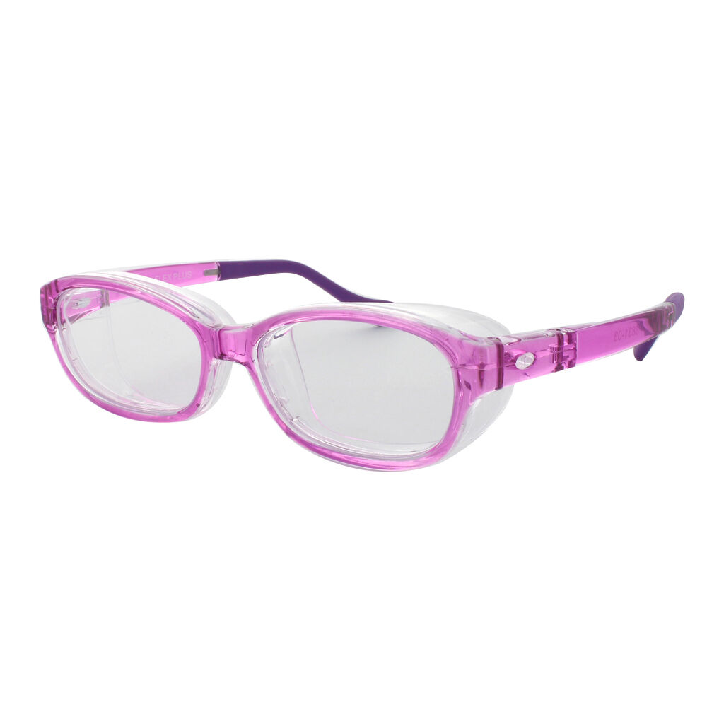 BACKYARD FAMILY「花粉メガネ おしゃれ 通販 スカッシーフレックス＋ スカッシーフレックスプラス SS S M L 」|メガネ|パープル1