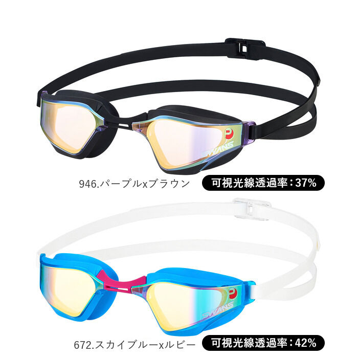 BACKYARD FAMILY「スワンズ ゴーグル ミラー 通販 SWANS SR-72MPAFAB スイミングゴーグル」|その他|