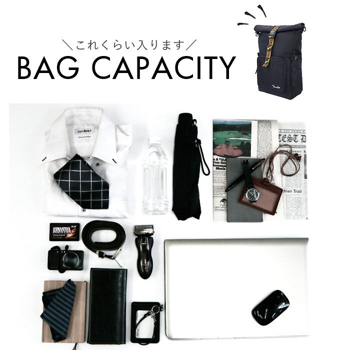 BACKYARD FAMILY「Fender フェンダー リュック 大容量 6056 通販 リュックサック デイパック」|リュック|