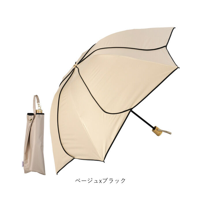 BACKYARD FAMILY「KIZAWA 日傘 UVカット 100 遮光 通販 花びら傘 折りたたみ日傘 折り畳み日傘」|傘|