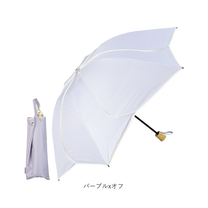 BACKYARD FAMILY「KIZAWA 日傘 UVカット 100 遮光 通販 花びら傘 折りたたみ日傘 折り畳み日傘」|傘|