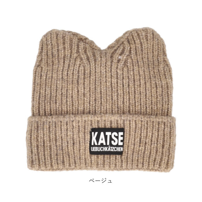 BACKYARD FAMILY「ニット帽 猫耳 通販 ニットキャップ 帽子 キャップ レディース ネコ耳 秋冬 冬小物 かわいい」|ニット帽|