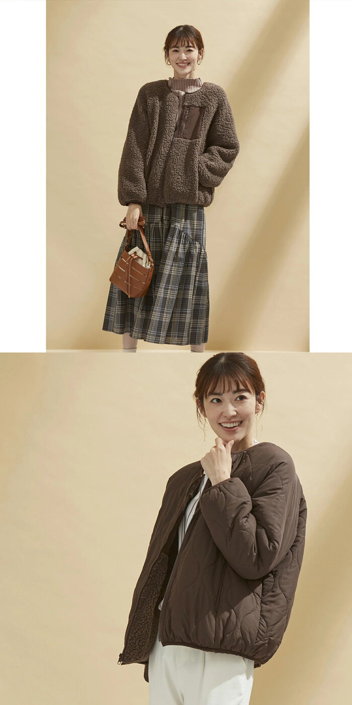 BACKYARD FAMILY「ショート丈 ノーカラーコート レディース 通販 ノーカラージャケット ブルゾン ジャンパー」|その他|