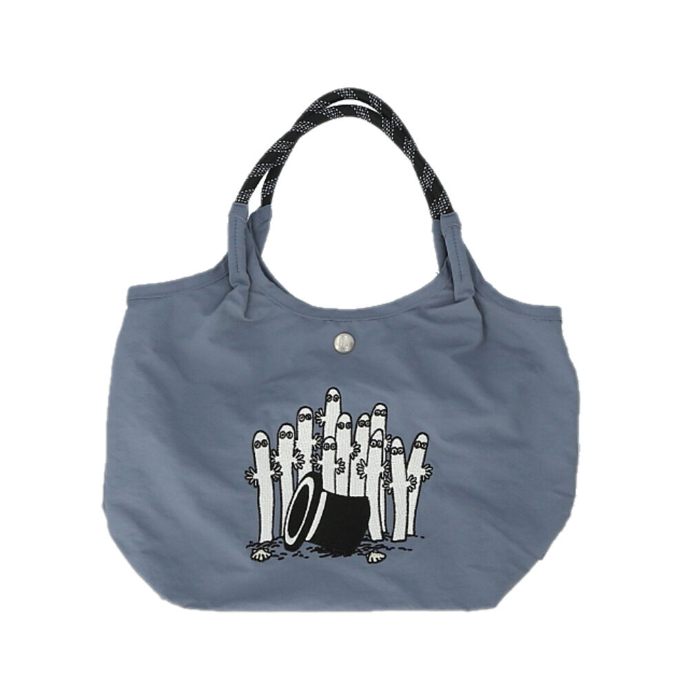 BACKYARD FAMILY「MOOMIN ムーミン トート 2way 通販 ショルダーバッグ 手提げ トートバッグ」|トートバッグ|ブルー1