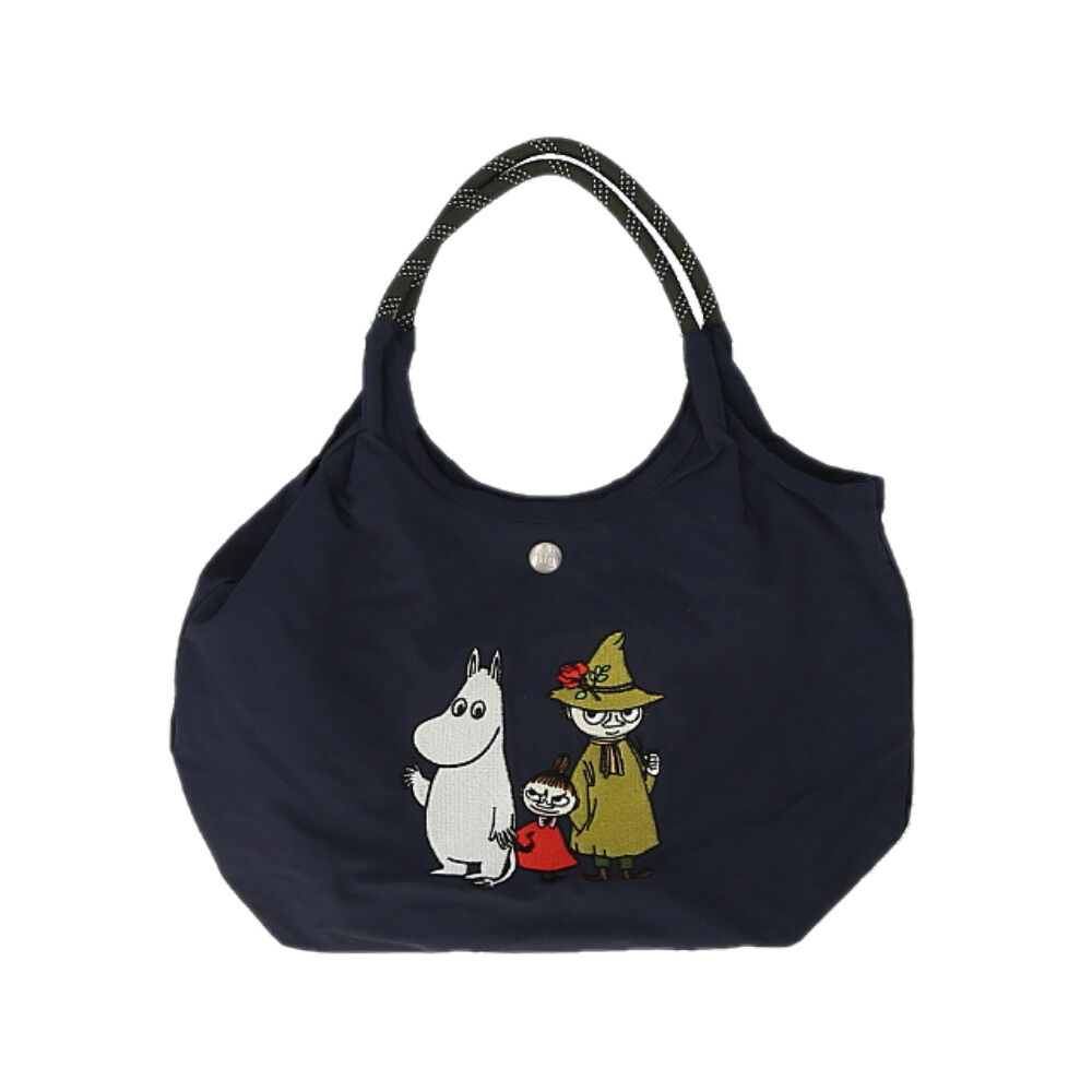 BACKYARD FAMILY「MOOMIN ムーミン トート 2way 通販 ショルダーバッグ 手提げ トートバッグ」|トートバッグ|ブルー2