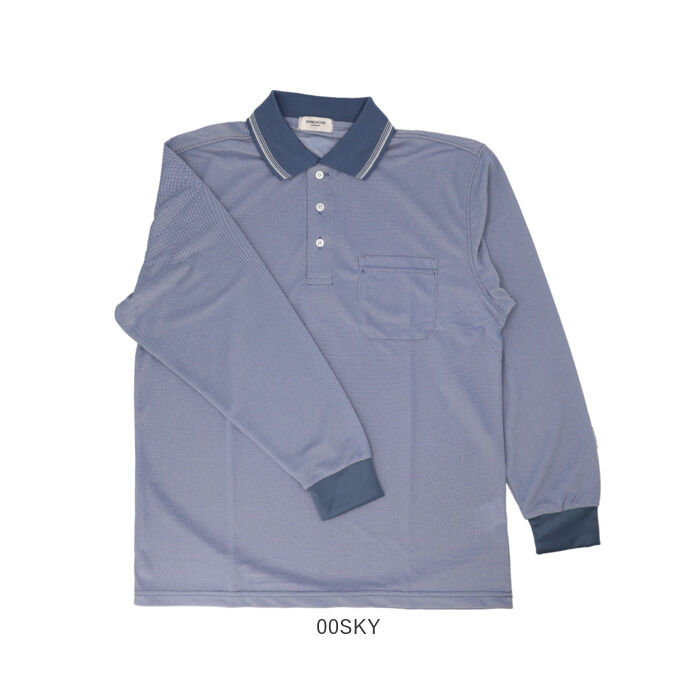 BACKYARD FAMILY「ポロシャツ メンズ 長袖 通販 長袖ポロシャツ カジュアル シンプル 吸汗速乾 男性 通気性 紳士」|その他|