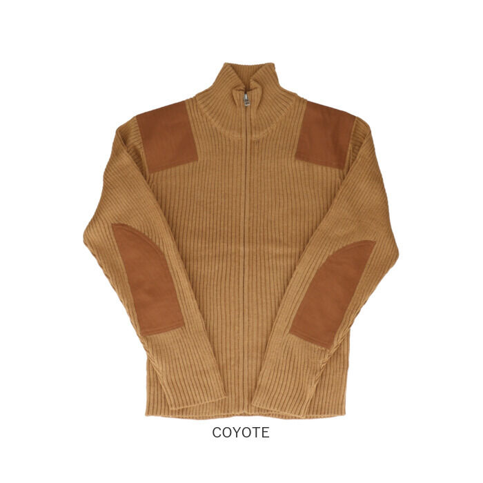 BACKYARD FAMILY「ジップアップセーター メンズ 通販 ミリタリーセーター コマンドセーター ジップアップ ニット」|その他|