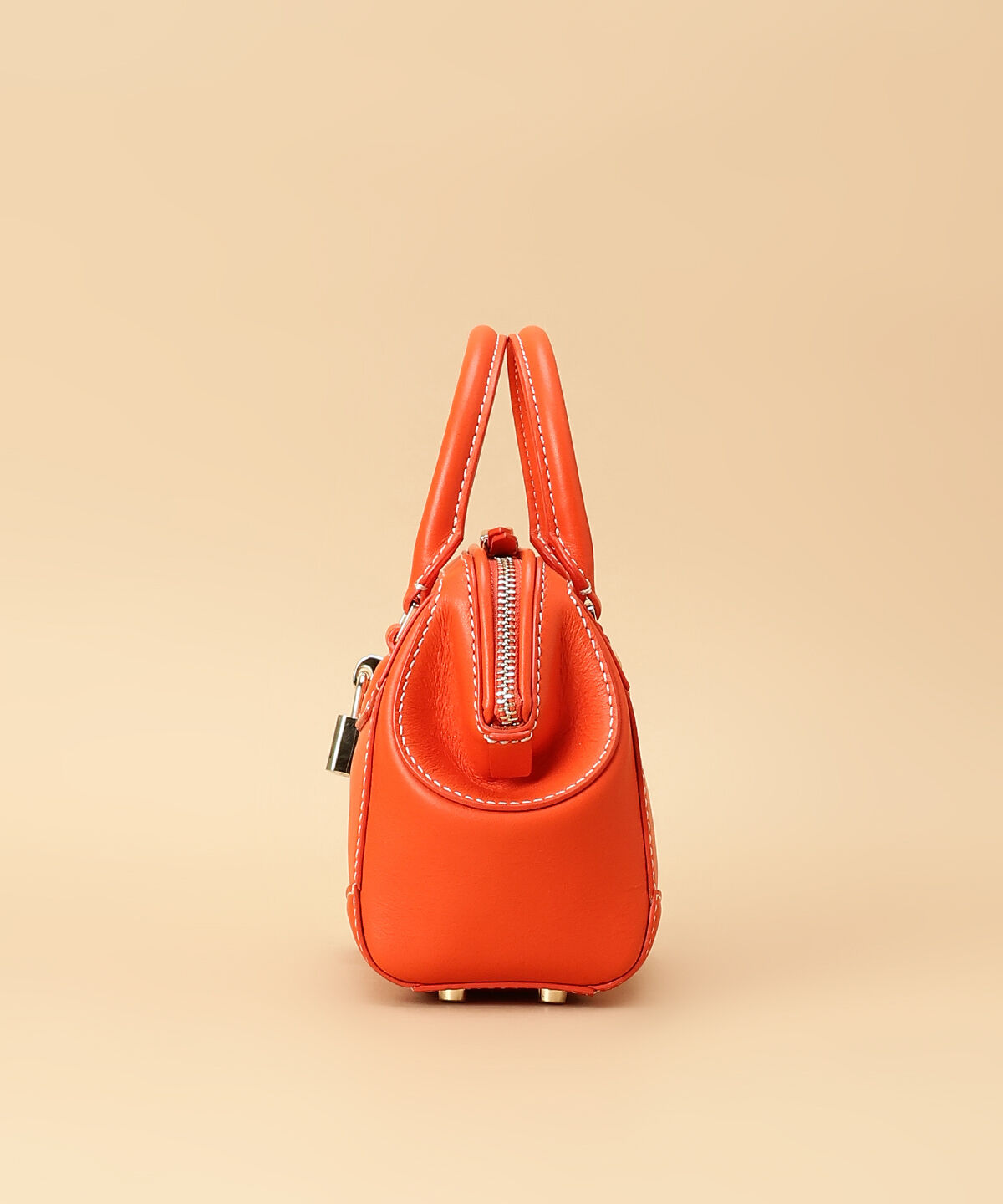 Samantha Thavasa「イタリアンカーフレザー ボストンバッグ 小サイズ」|ハンドバッグ|