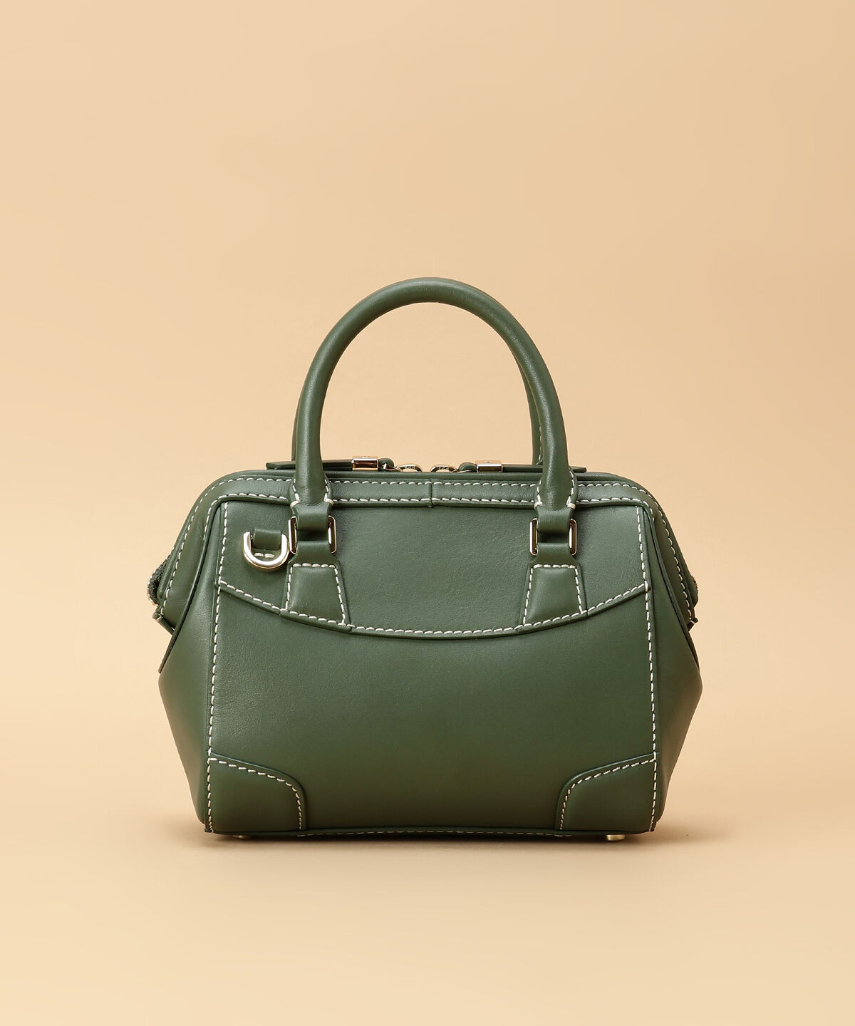 Samantha Thavasa「イタリアンカーフレザー ボストンバッグ 小サイズ」|ハンドバッグ|