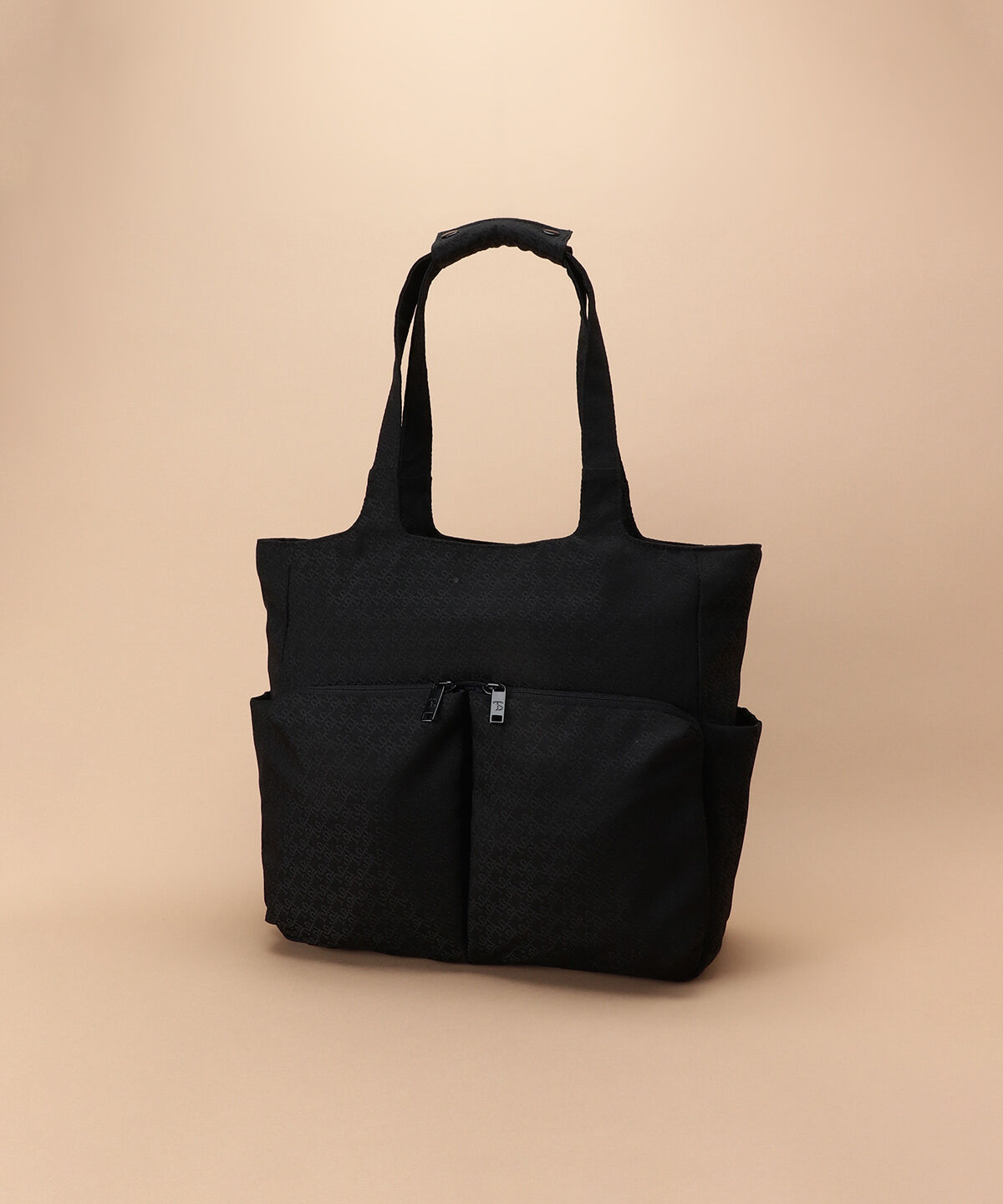 Samantha Thavasa「ST Jacquardフロントポケットデザイン トートバッグ」|トートバッグ|