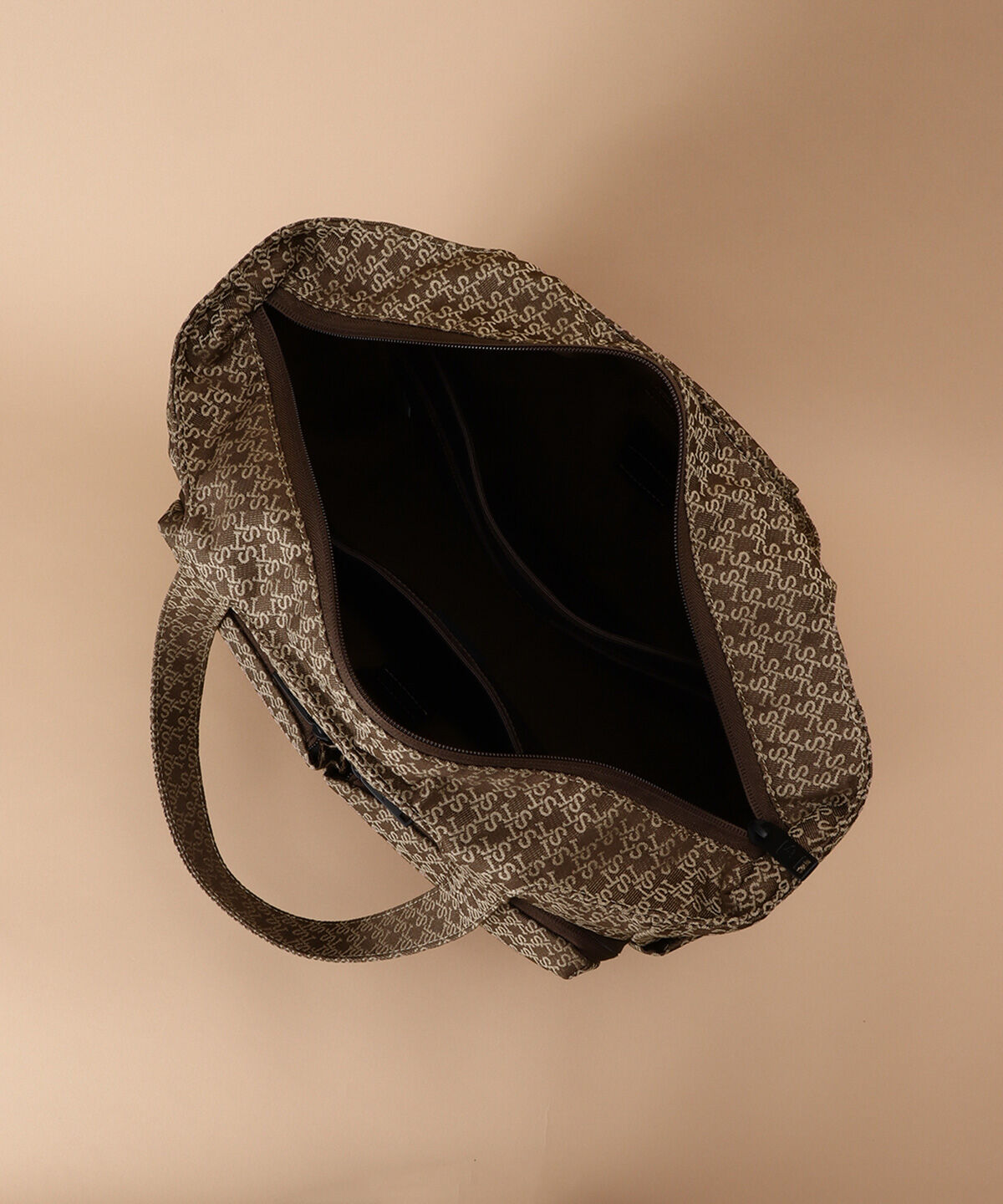 Samantha Thavasa「ST Jacquardフロントポケットデザイン トートバッグ」|トートバッグ|