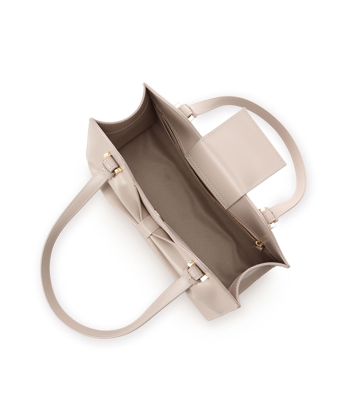 Samantha Thavasa「ドレープリボンレザートートバッグ」|トートバッグ|