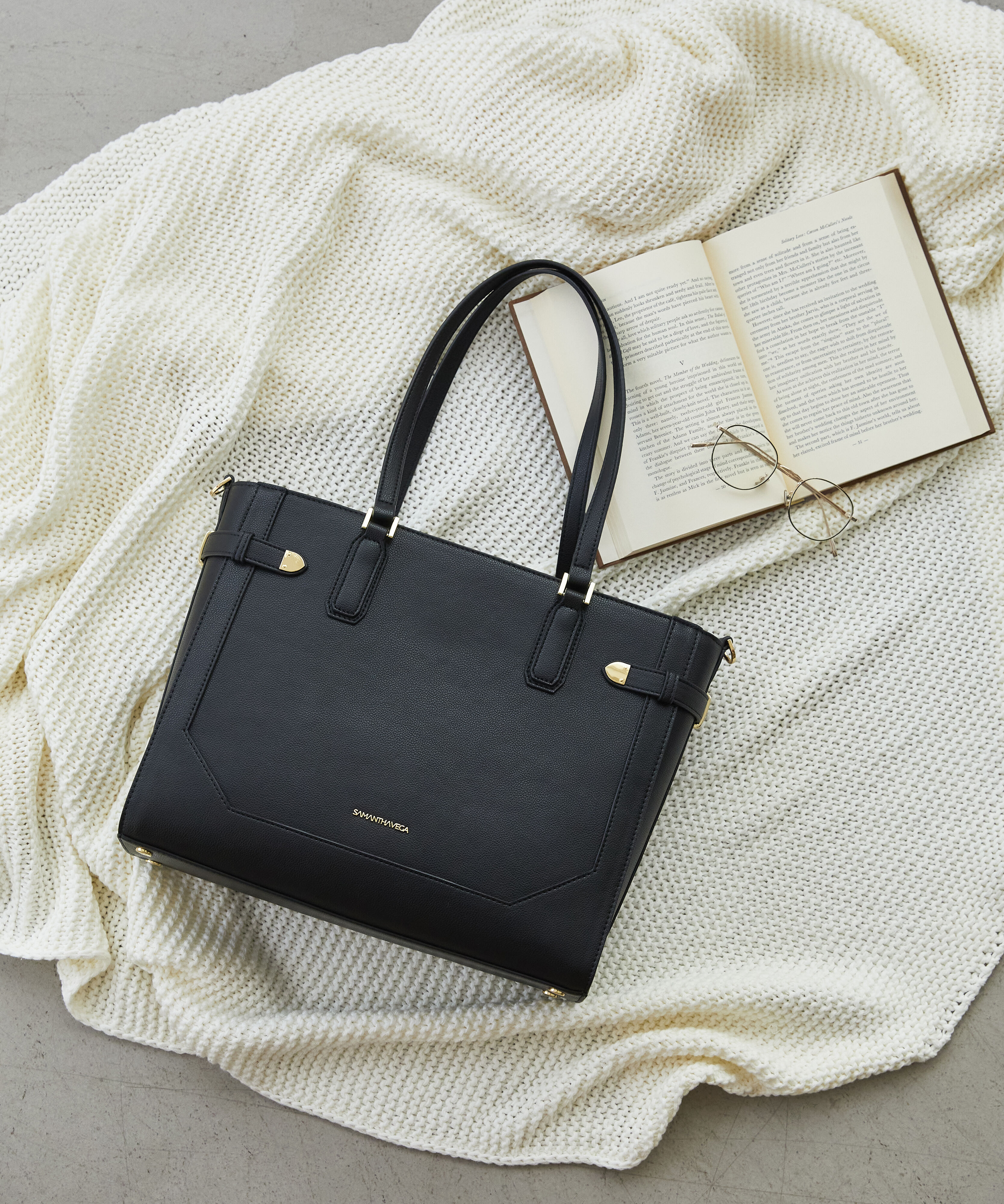 Samantha Vega「ベルト金具A4トートバッグ」|トートバッグ|