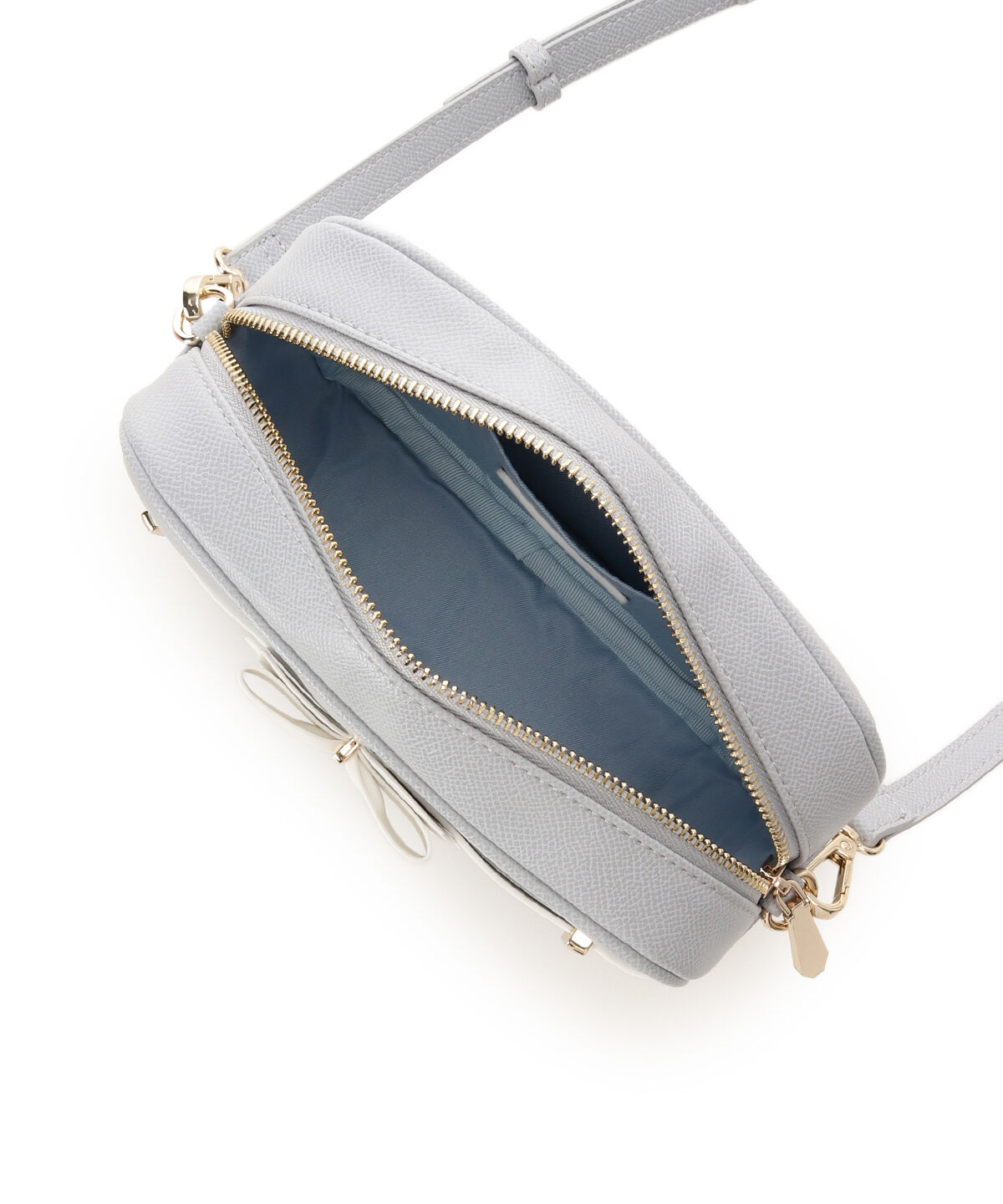 Samantha Vega「バイカラーアクセントリボンミニショルダーバッグ」|ショルダー・メッセンジャー|