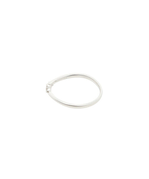 SAMANTHA SILVA「K10 WG 3石ダイヤモンドリング」|リング|