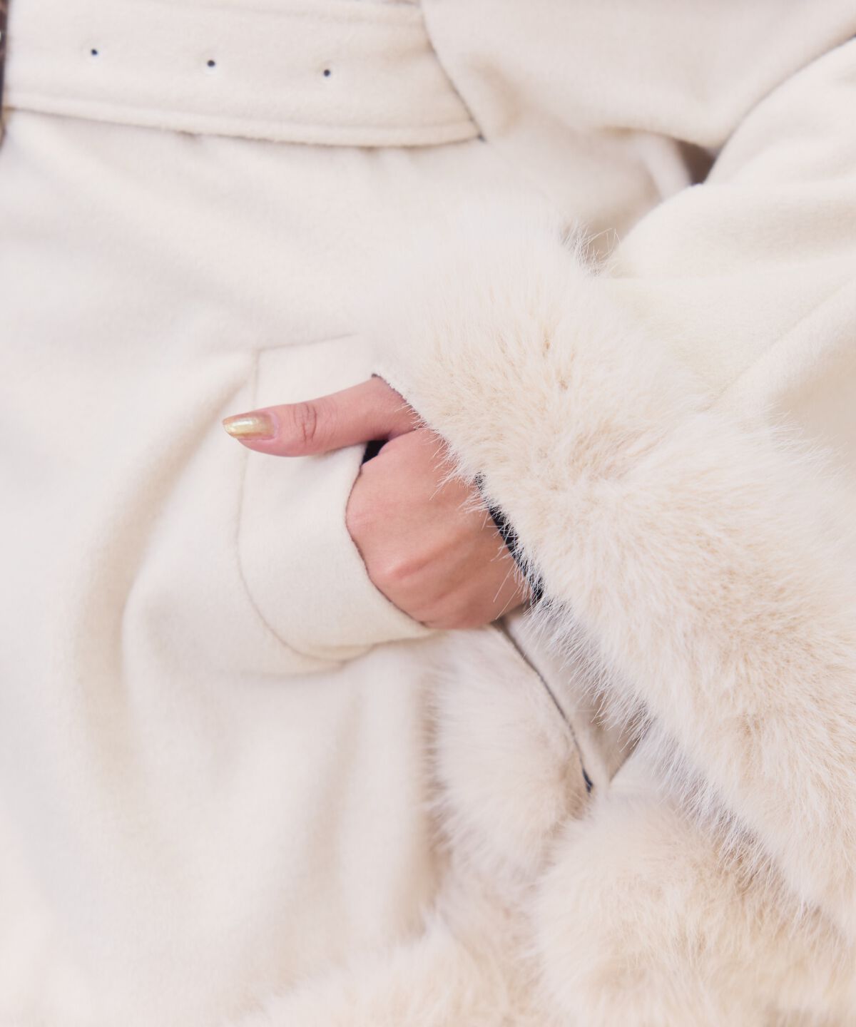 REDYAZEL「ファーケープデザインコート」|その他|