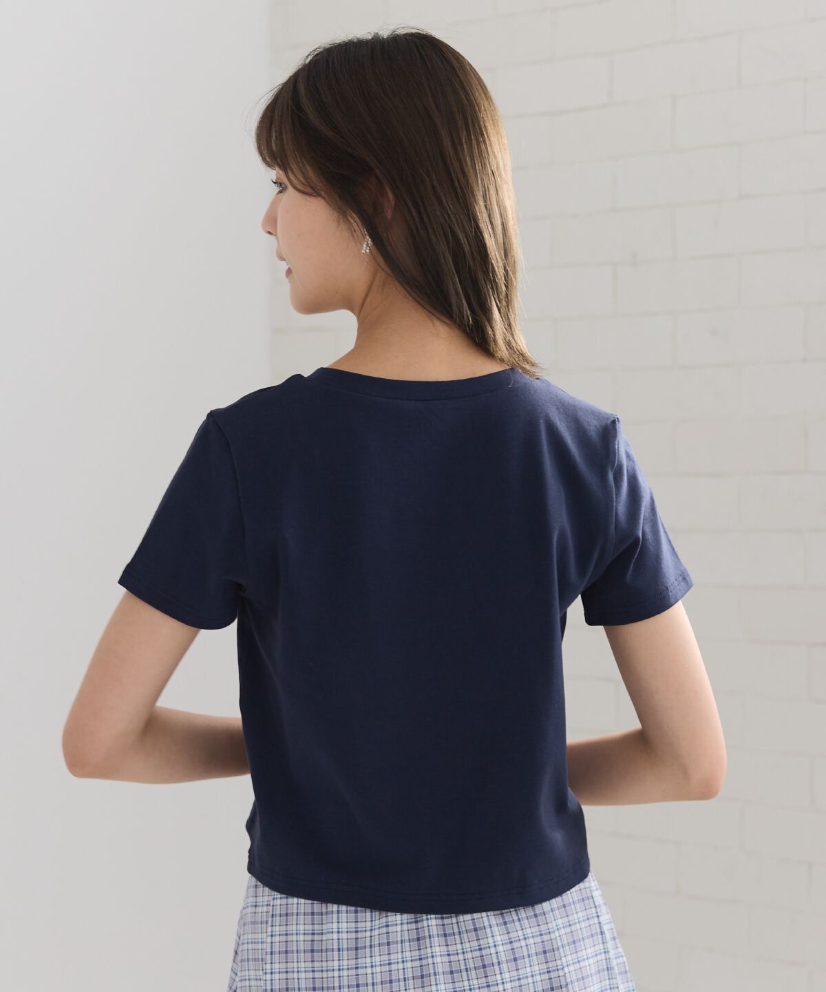 REDYAZEL「チュールフリルRAロゴTシャツ」|Tシャツ・カットソー|