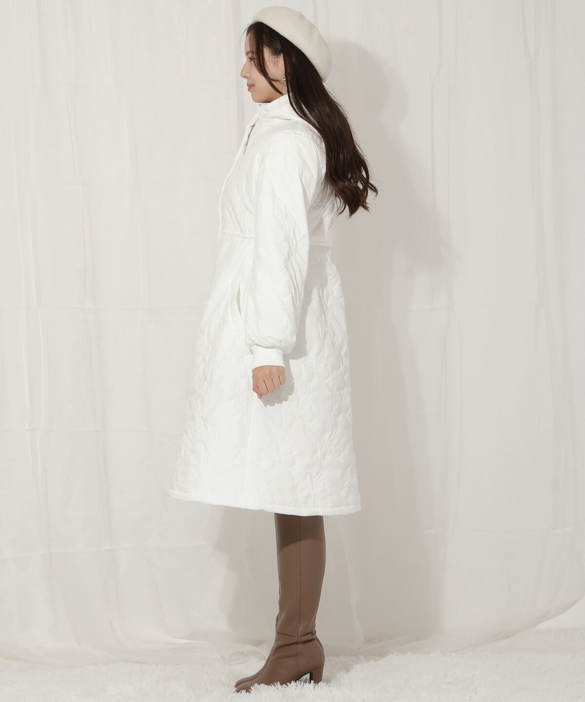 WILLSELECTION「リボン柄キルティングコート」|その他|