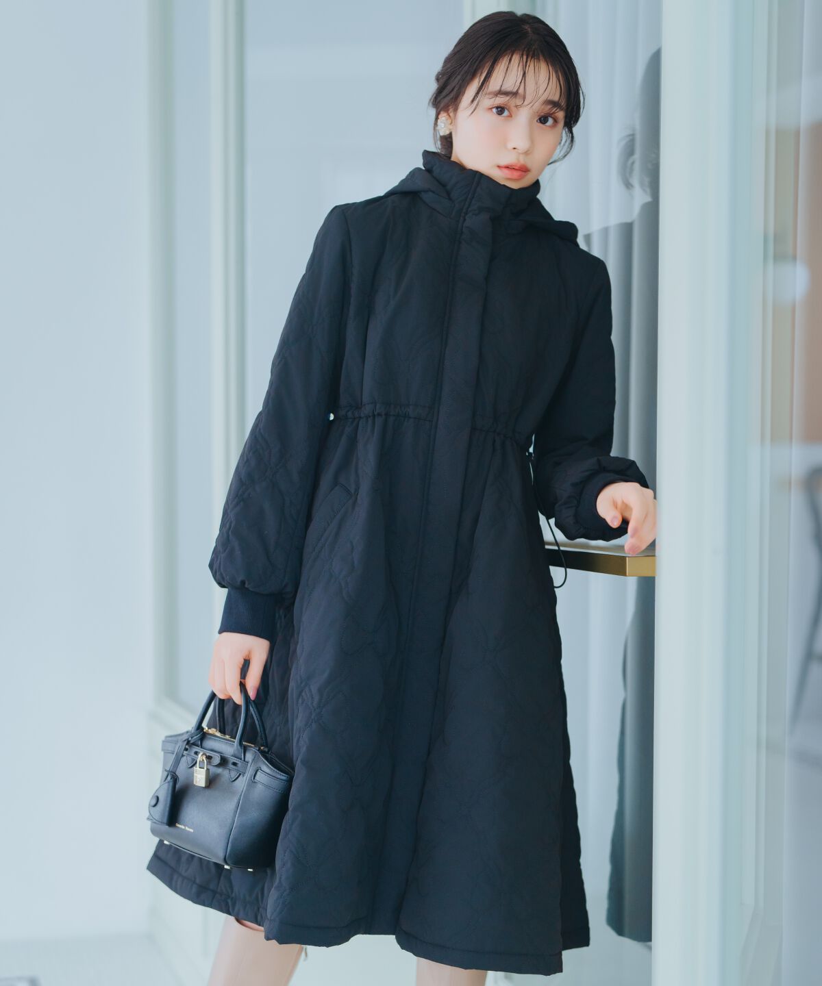 WILLSELECTION「リボン柄キルティングコート」|その他|