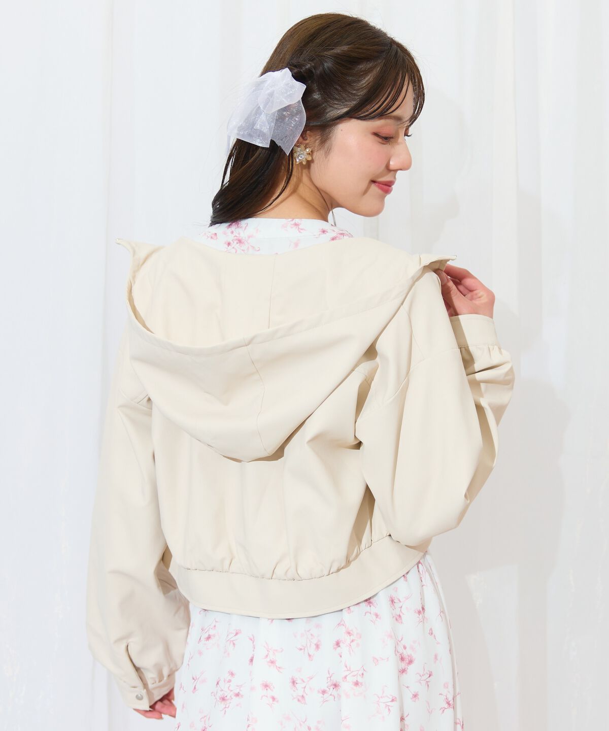 WILLSELECTION「リボンポケットブルゾン」|ブルゾン・スタジャン|