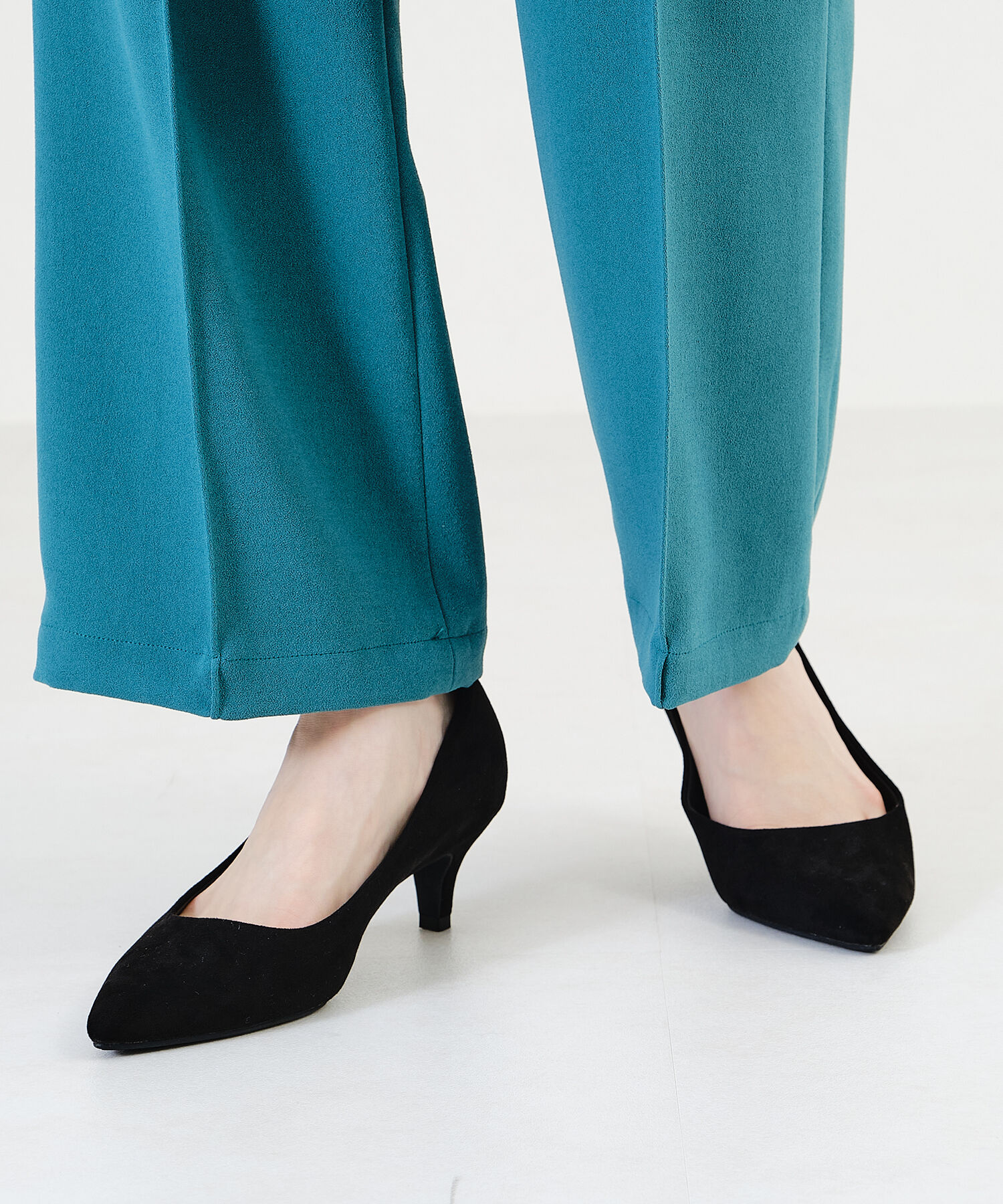 ORiental TRaffic「【跳べるパンプス/シリーズ累計１５０万足突破】 ポインテッドトゥ ヒール パンプス /R-3201 クッション」|パンプス|