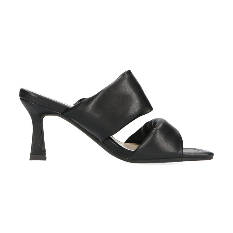 ORiental TRaffic「【アウトレット価格】ダブルベルトパデットミュールサンダル/25205 ミュール サンダル　トレンド　」|サンダル|