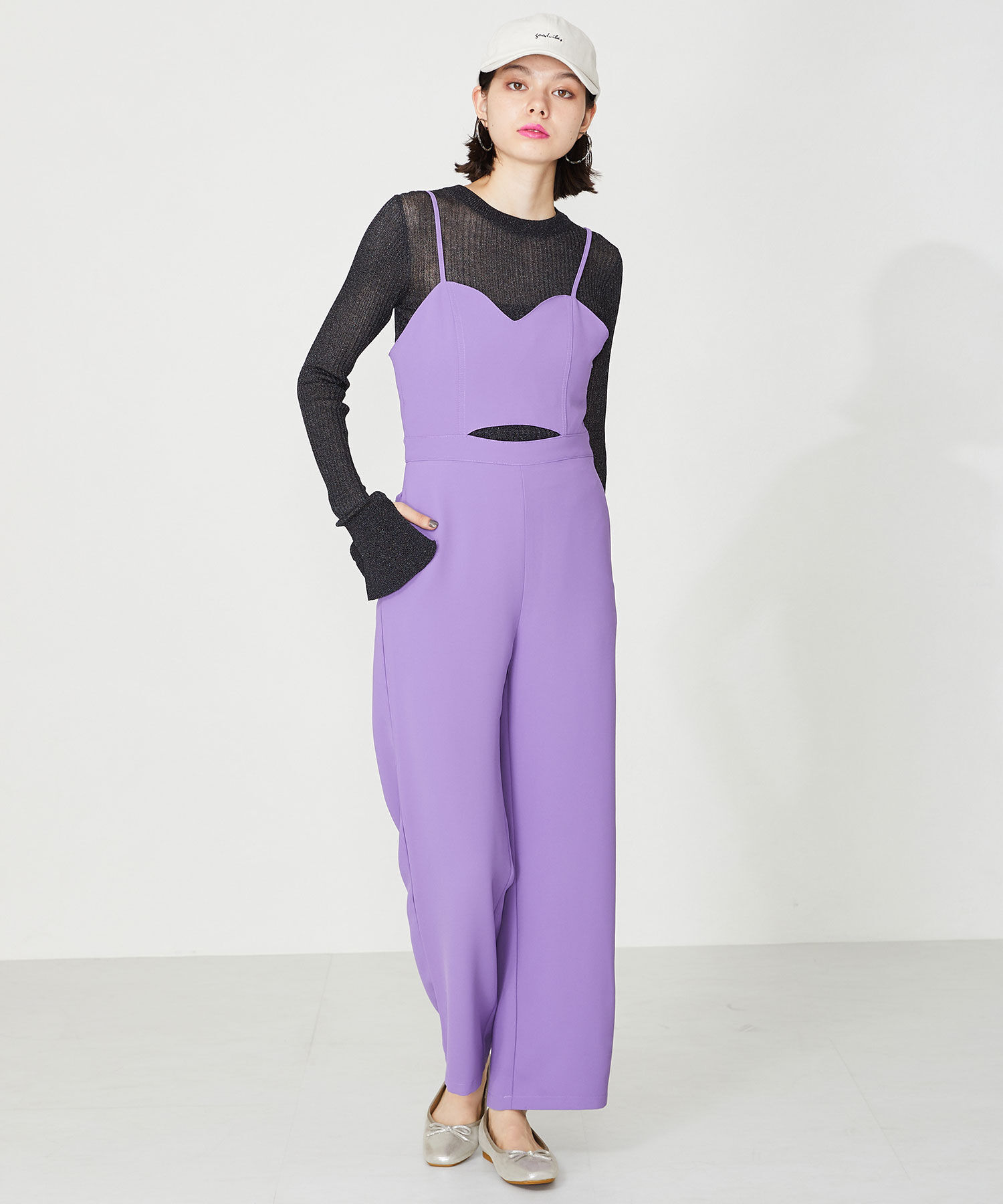 ORiental TRaffic「【跳べるパンプス/シリーズ累計１５０万足突破】 バレエシューズ /R-3208 厚手クッション フラット」|パンプス|