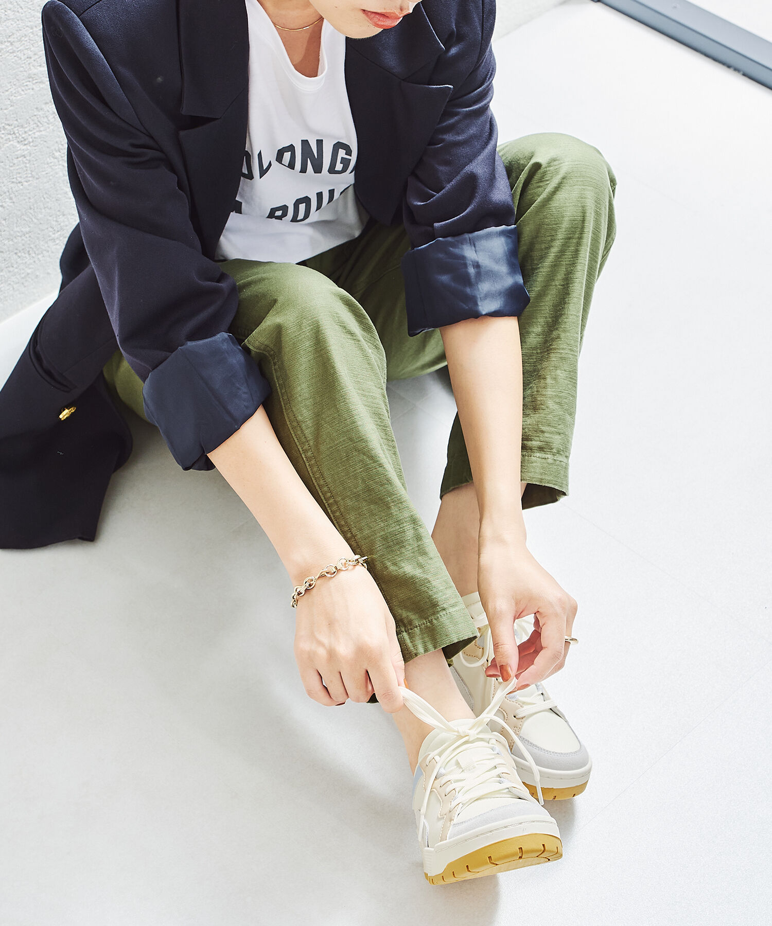 ORiental TRaffic「切替 厚底 ソール スニーカー /OT3726」|スニーカー|