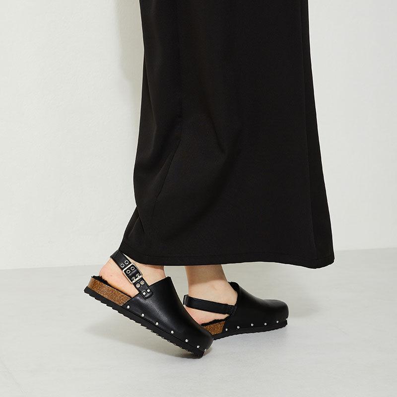 ORiental TRaffic「スタッズボアサボ/31108」|サンダル|