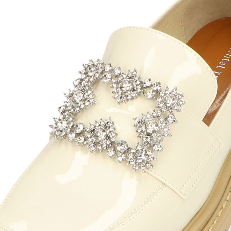 ORiental TRaffic「ビジューモチーフエナメルローファー/31113」|パンプス|