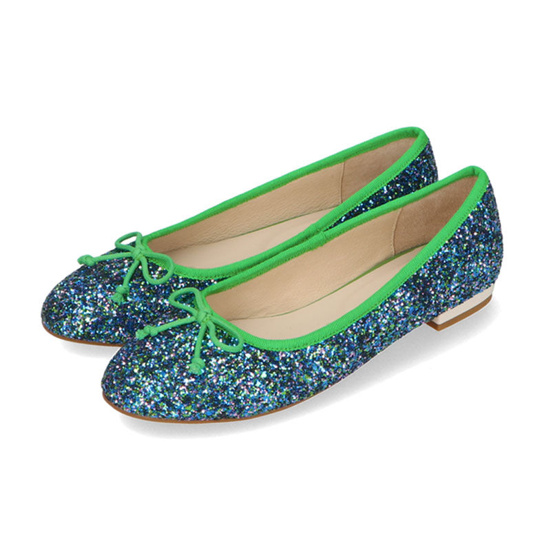 ORiental TRaffic「グリッターバレエシューズ/31125」|パンプス|