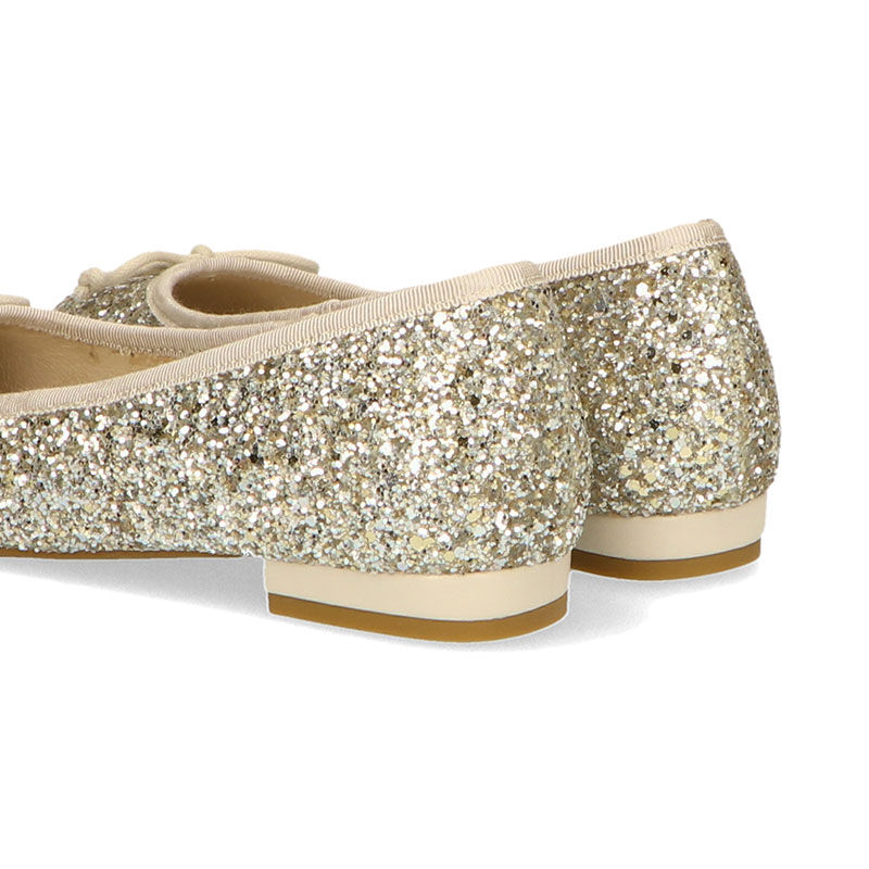 ORiental TRaffic「グリッターバレエシューズ/31125」|パンプス|