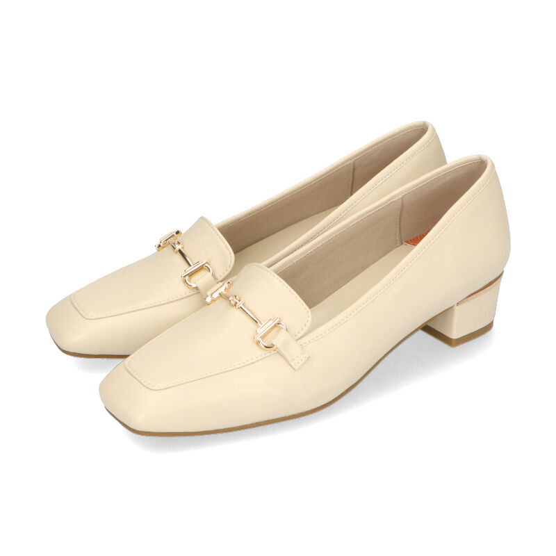 WA Oriental TRaffic「メタリックラインビットヒールローファー/32101」|パンプス|