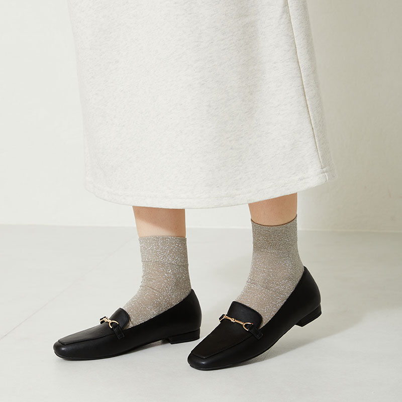 ORiental TRaffic「スクエアトゥビットローファー/31112」|パンプス|