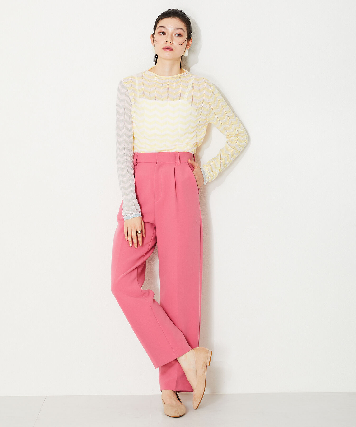 ORiental TRaffic「【跳べるパンプス/シリーズ累計１５０万足突破】プレーン フラット ヒール/R-3212 パンプス」|パンプス|