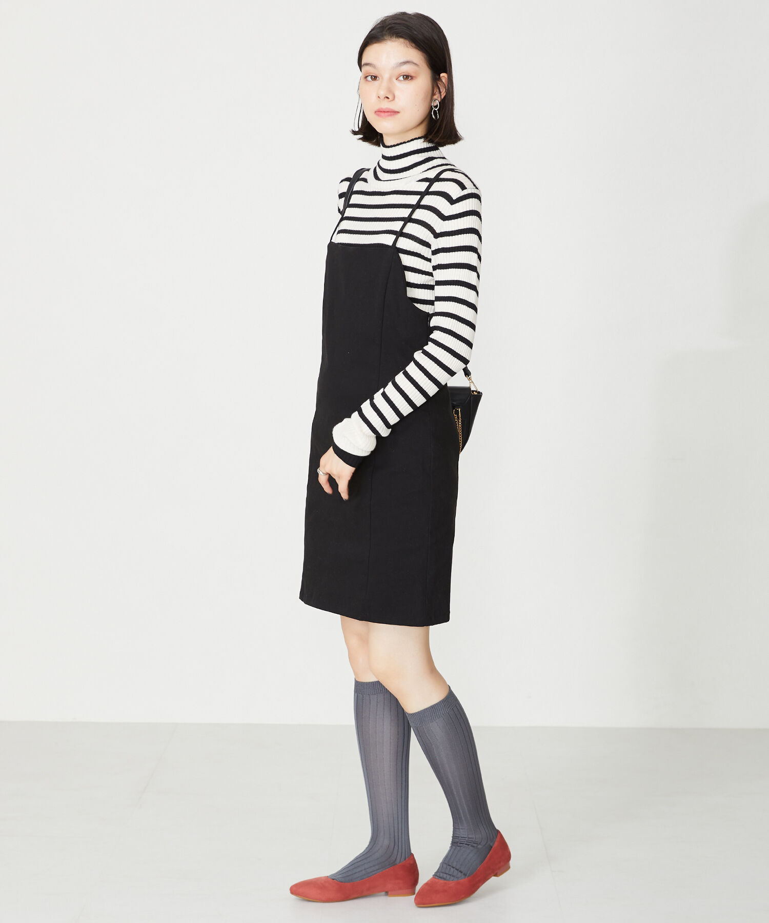 ORiental TRaffic「【跳べるパンプス/シリーズ累計１５０万足突破】プレーン フラット ヒール/R-3212 パンプス」|パンプス|