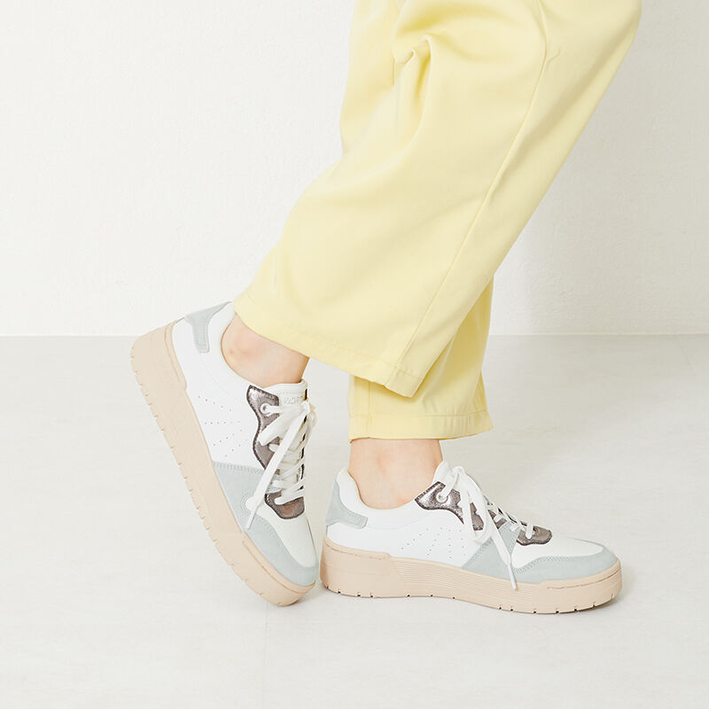 ORiental TRaffic「メタリック切替厚底ソールスニーカー/OT3729」|スニーカー|