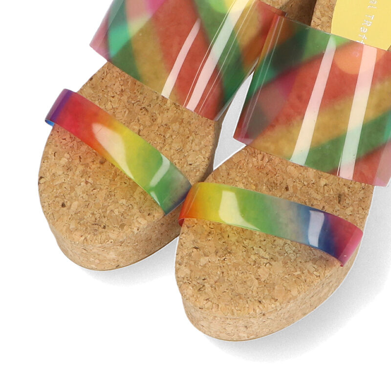 ORiental TRaffic「PVCダブルベルト厚底サンダル/31228」|サンダル|