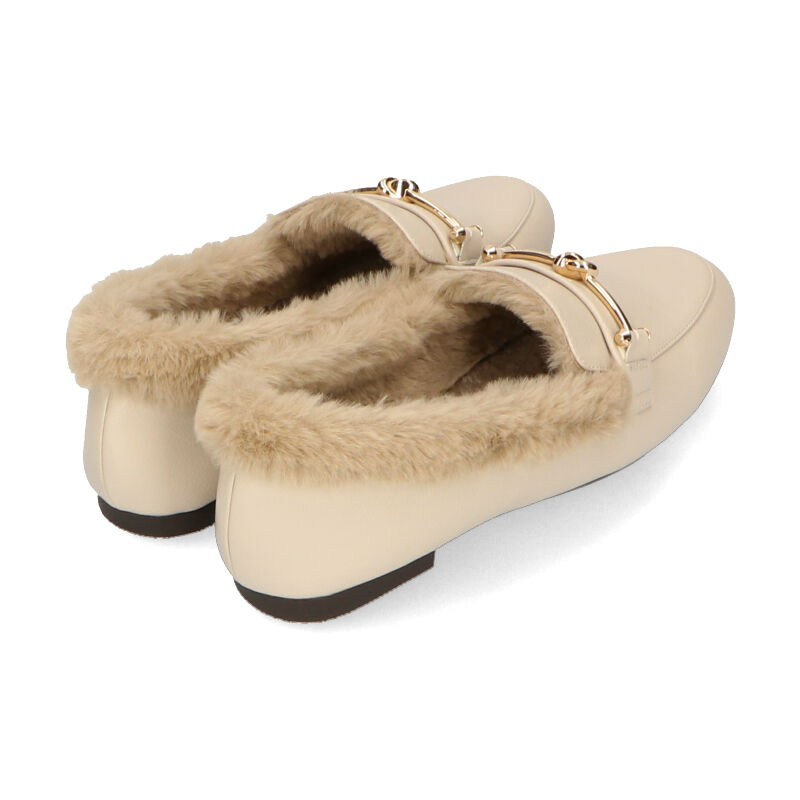 ORiental TRaffic「ゴールドモチーフファーローファー/31307」|パンプス|