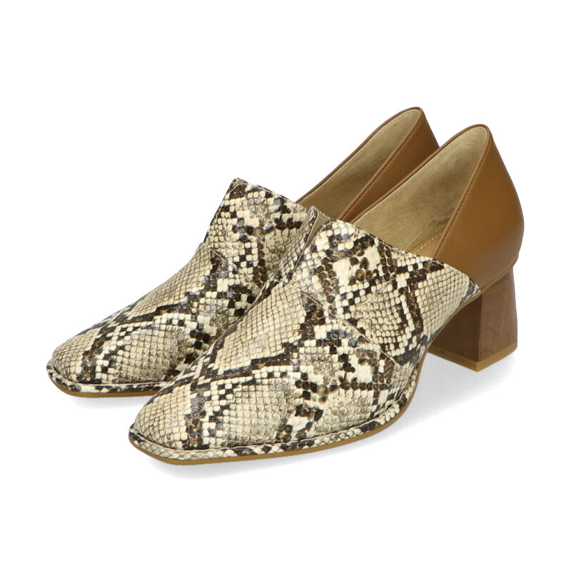 ORiental TRaffic「【トレンド】ウッドヒール甲深パンプス/31311 パンプス 人気 カジュアル ヒール5.5cm シンプル」|パンプス|