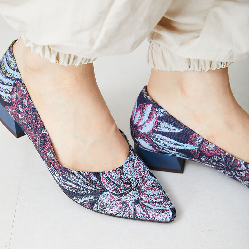 WA Oriental TRaffic「バイカラーポインテッドトゥパンプス/32307」|パンプス|